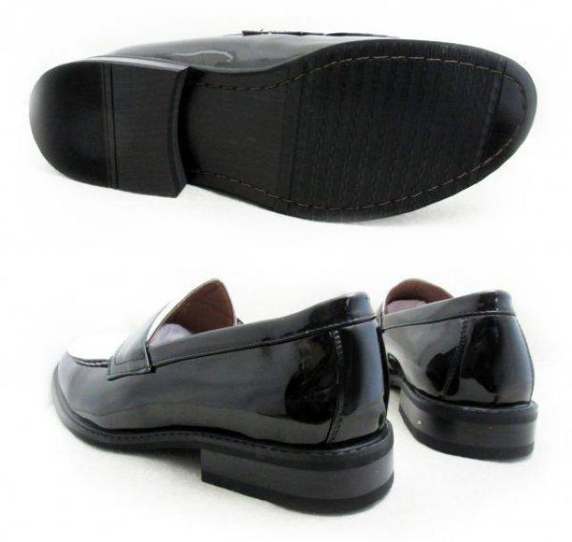 1円~C194新品LASSU&FRISSコインローファー26.5a黒×白♂ < 男性ファッション 1円~C194新品LASSU&FRISSコインローファー26.5a黒×白♂ < 男性ファッションの