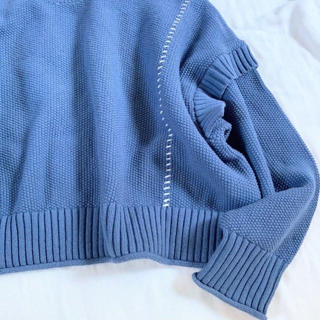 LOWRYS FARM☆ハンドステッチライクニットプルオーバー/美品 < ブランド LOWRYS FARM☆ハンドステッチライクニットプルオーバー/美品 < ブランドの