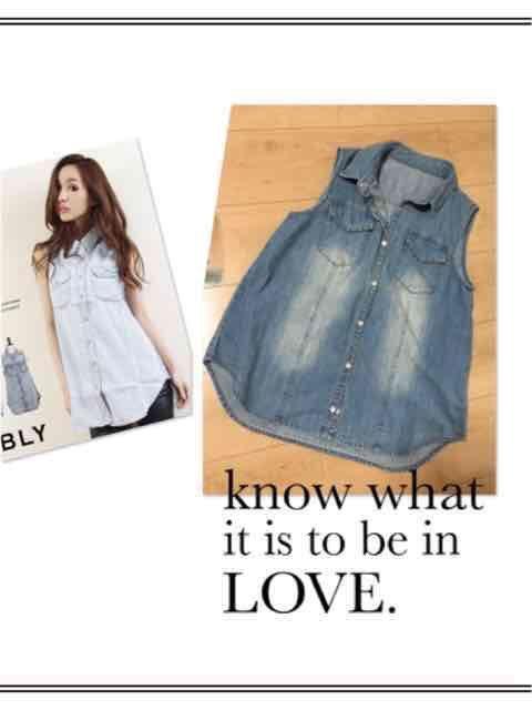 試着のみ デニムノースリーブ < 女性ファッション  試着のみ デニムノースリーブ  < 女性ファッションの