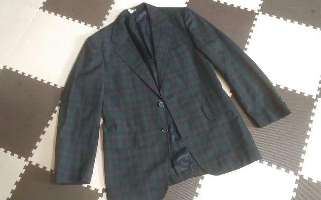 ROEBELT チェック ブレザー 165ー90ー74 美品 < 男性ファッション ROEBELT チェック ブレザー 165ー90ー74 美品 < 男性ファッションの