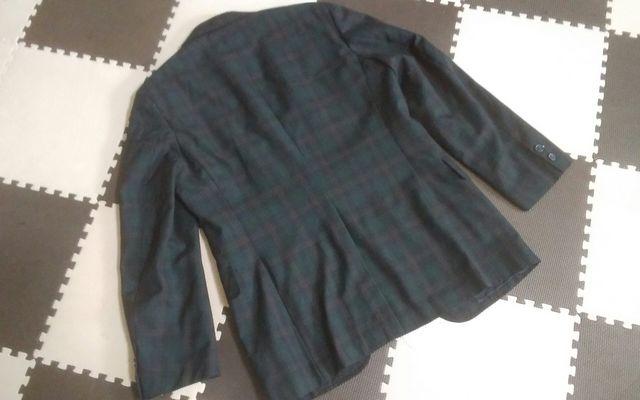 ROEBELT チェック ブレザー 165ー90ー74 美品 < 男性ファッション ROEBELT チェック ブレザー 165ー90ー74 美品 < 男性ファッションの