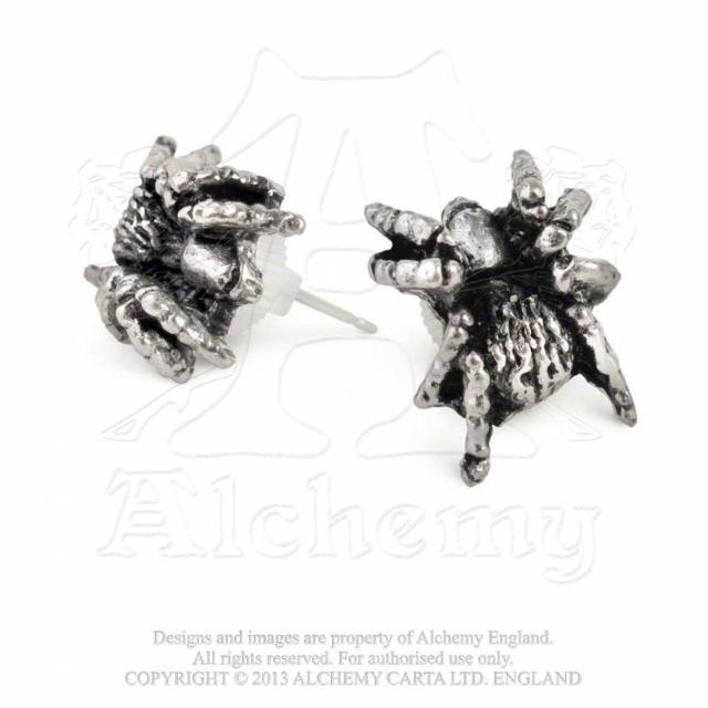 Alchemy Gothic 「ブラック ウィドウ」イヤリング < 男性アクセサリー/時計  Alchemy Gothic 「ブラック ウィドウ」イヤリング < 男性アクセサリー/時計の