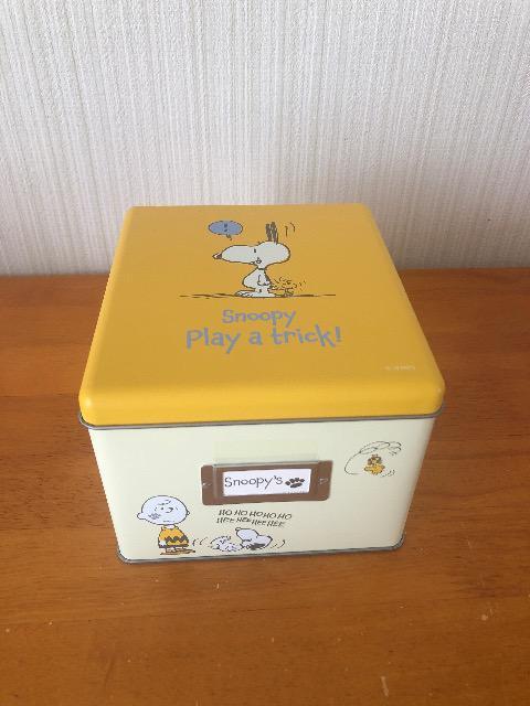 USJ SNOOPY クッキー缶 缶のみ < アニメ/コミック/キャラクター  USJ SNOOPY クッキー缶 缶のみ  < アニメ/コミック/キャラクターの