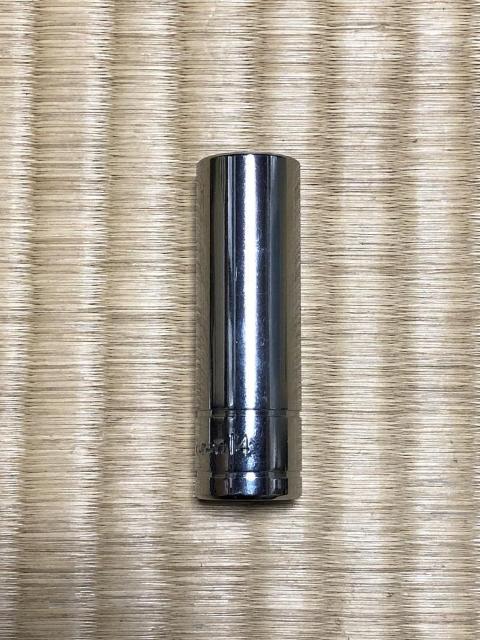 美品!14o ディープソケット 差込3/8(9.5o) < 自動車/バイク 美品!14o ディープソケット 差込3/8(9.5o) < 自動車/バイク