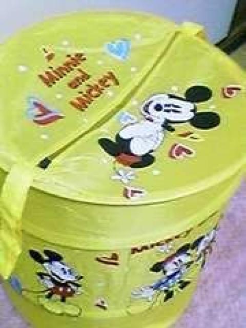 ディズニー【ミッキー&ミニー】洗濯物.ぬいぐるみ♪折り畳み収納ランドリーBOX < インテリア/ライフ ディズニー【ミッキー&ミニー】洗濯物.ぬいぐるみ♪折り畳み収納ランドリーBOX < インテリア/ライフの