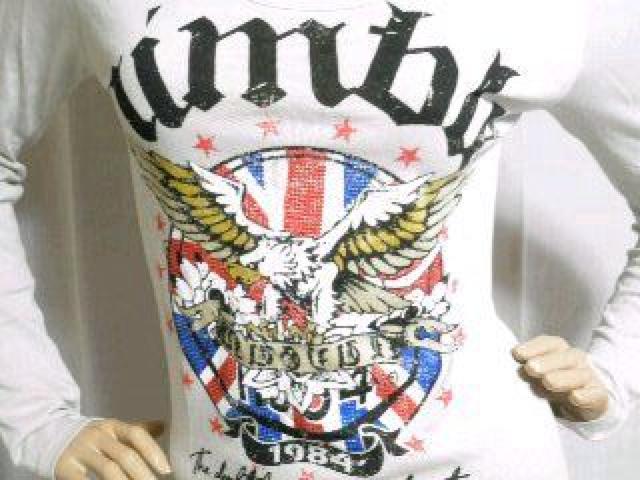 【Dig Deep】Popteen掲載♪ユニオンジャック柄 ラインストーン付 ロンT ホワイト < 女性ファッション 【Dig Deep】Popteen掲載♪ユニオンジャック柄 ラインストーン付 ロンT ホワイト < 女性ファッションの