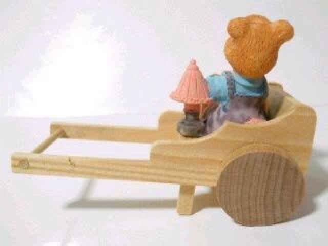 ・コロコロ荷車《New》カントリー★くまさん<絵本を読もう> < インテリア/ライフ  ・コロコロ荷車《New》カントリー★くまさん<絵本を読もう> < インテリア/ライフの