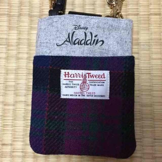 ディズニー・ジャスミン柄ハリスツイード生地切替2wayポーチ < ブランド ディズニー・ジャスミン柄ハリスツイード生地切替2wayポーチ < ブランドの