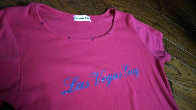 Lisha Plus ピンクのTシャツ < 女性ファッション  Lisha Plus ピンクのTシャツ < 女性ファッションの