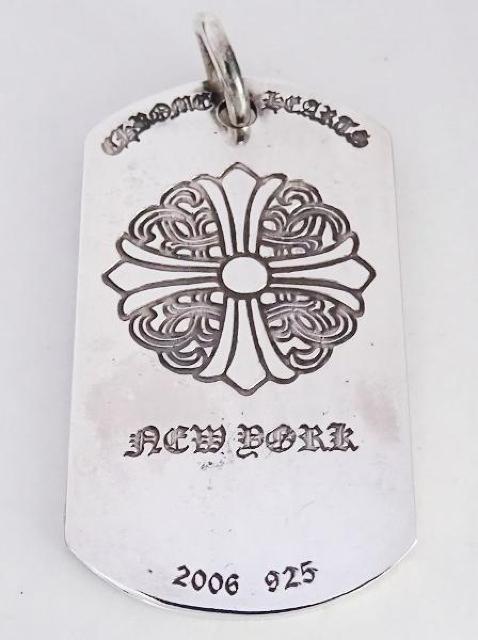 シルバー925ニューヨーククロスドッグタグ < 男性アクセサリー/時計  シルバー925ニューヨーククロスドッグタグ  < 男性アクセサリー/時計の