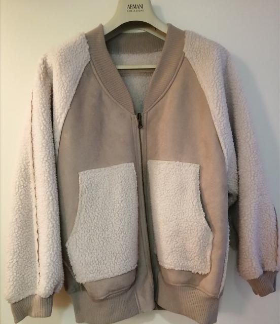 特価★ボアWclosetアウターコートブルゾンリバーシブル美品スエード風温かい大活躍必須アイテム < 女性ファッション  特価★ボアWclosetアウターコートブルゾンリバーシブル美品スエード風温かい大活躍必須アイテム < 女性ファッションの