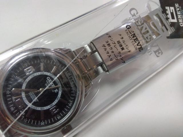 格安 GENEVE YACHT CLUB ゲルマ入りステンレスメタルバンド紳士用腕時計 < 男性アクセサリー/時計 格安 GENEVE YACHT CLUB ゲルマ入りステンレスメタルバンド紳士用腕時計 < 男性アクセサリー/時計の