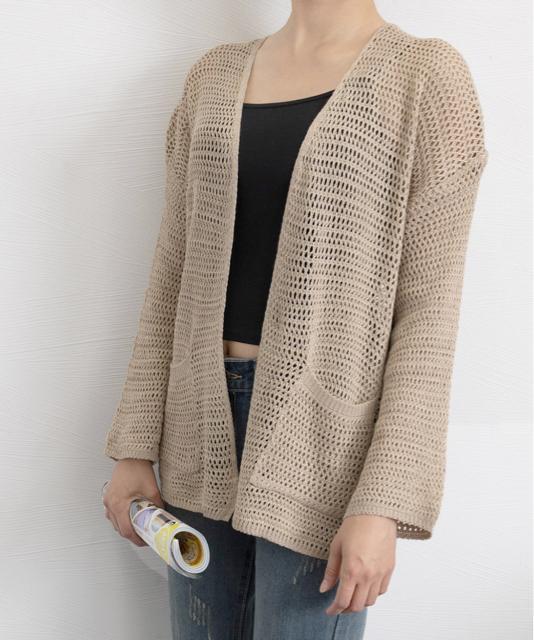 送料無料 新品 カーディガン メッシュトップス 薄手羽織 < 女性ファッション  送料無料 新品 カーディガン メッシュトップス 薄手羽織 < 女性ファッションの