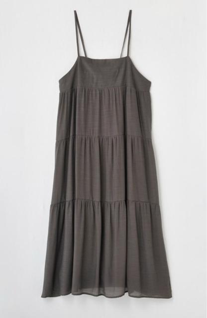 しまむら★ 辻ちゃんコラボ ティアードワンピ アンジュシャルム(カーキM) < ブランド しまむら★ 辻ちゃんコラボ ティアードワンピ アンジュシャルム(カーキM) < ブランドの