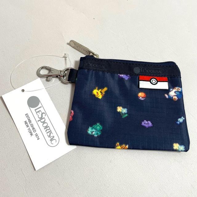 ★新品★LeSportsac レスポートサック ポケモンアンドフラワーズ 小銭入れ コインケース キーコイン ポーチ 送料無料 < 女性ファッション  ★新品★LeSportsac レスポートサック ポケモンアンドフラワーズ 小銭入れ コインケース キーコイン ポーチ 送料無料  < 女性ファッションの