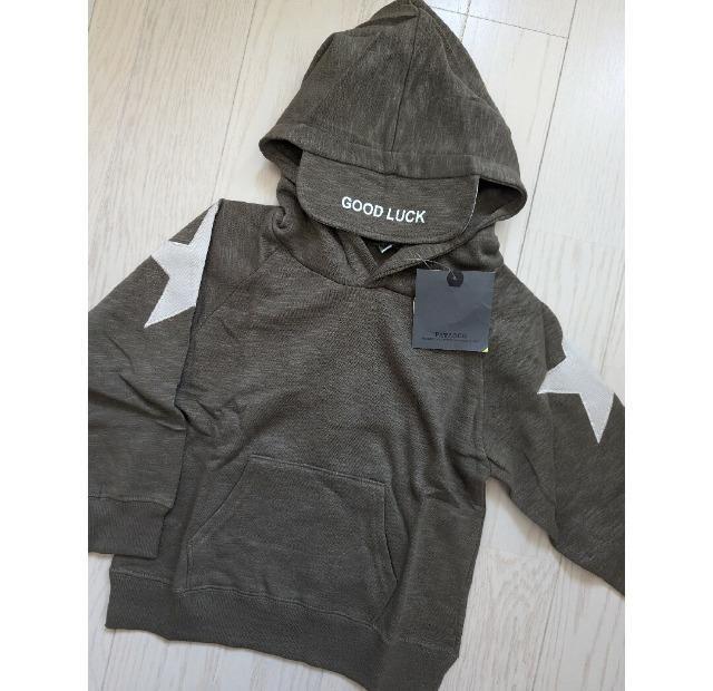 110★PATAGON★帽子みたいなフードのパーカー★裏フリーストレーナー★新品★送料無料 < キッズ/ベビー  110★PATAGON★帽子みたいなフードのパーカー★裏フリーストレーナー★新品★送料無料 < キッズ/ベビーの