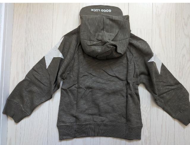 110★PATAGON★帽子みたいなフードのパーカー★裏フリーストレーナー★新品★送料無料 < キッズ/ベビー  110★PATAGON★帽子みたいなフードのパーカー★裏フリーストレーナー★新品★送料無料 < キッズ/ベビーの