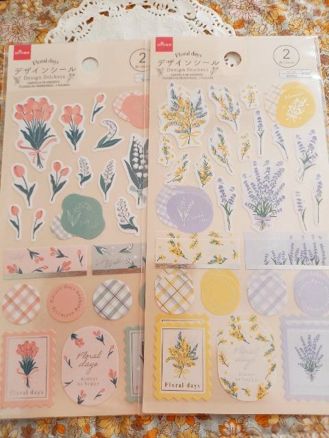 新品未開封☆春の花デザインシール2セット☆ < インテリア/ライフ  新品未開封☆春の花デザインシール2セット☆  < インテリア/ライフの