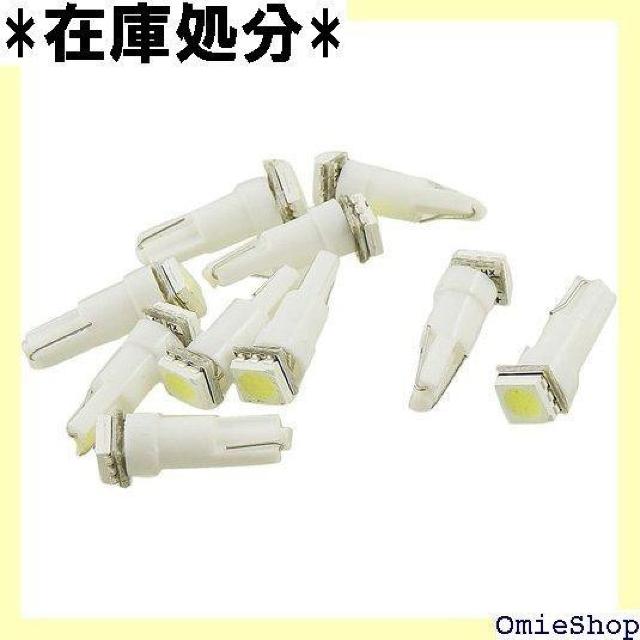 uxcell T5 LEDライト バルブ ランプ プラスチック製 ホワイト T5 5 1SMD 10個入 766 < 自動車/バイク uxcell T5 LEDライト バルブ ランプ プラスチック製 ホワイト T5 5 1SMD 10個入 766 < 自動車/バイク