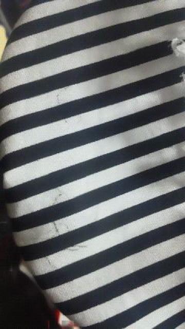 SALE ハンドメイド*ヒスミニTシャツ*モンロー柄・ストライプ・白・フリル・犬用*SS < ペット/手芸/園芸  SALE ハンドメイド*ヒスミニTシャツ*モンロー柄・ストライプ・白・フリル・犬用*SS < ペット/手芸/園芸の