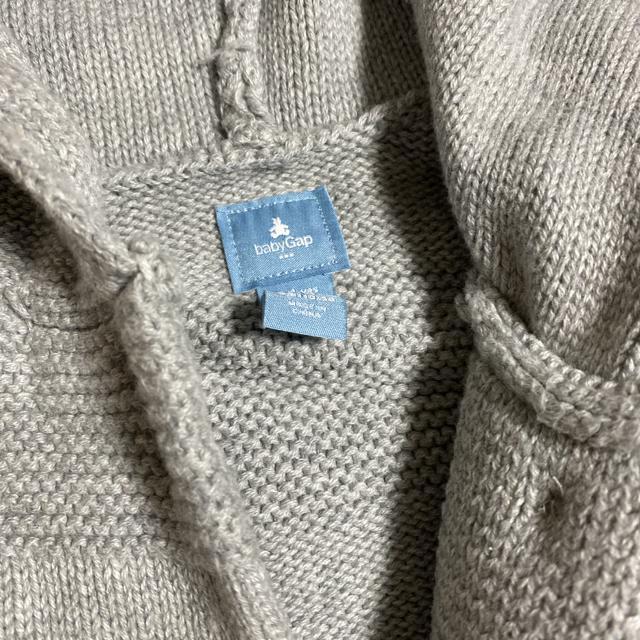 110サイズ 美品!babyGap  ニットカーディガンパーカー < キッズ/ベビー  110サイズ 美品!babyGap  ニットカーディガンパーカー < キッズ/ベビーの