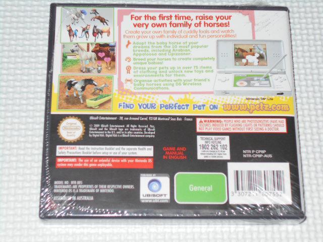 DS★PetZ My Horse Family 海外版★新品未開封 < ゲーム本体/ソフト  DS★PetZ My Horse Family 海外版★新品未開封 < ゲーム本体/ソフトの