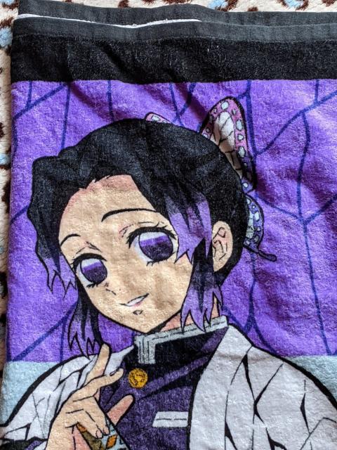 鬼滅☆タオルケット☆胡蝶しのぶ☆バスタオル☆ < アニメ/コミック/キャラクター  鬼滅☆タオルケット☆胡蝶しのぶ☆バスタオル☆ < アニメ/コミック/キャラクターの