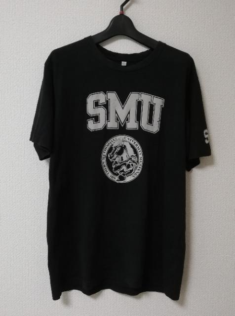 ユニクロ 半袖Tシャツ SMUのログあり ブラック L メンズ < 男性ファッション  ユニクロ 半袖Tシャツ SMUのログあり ブラック L メンズ  < 男性ファッションの