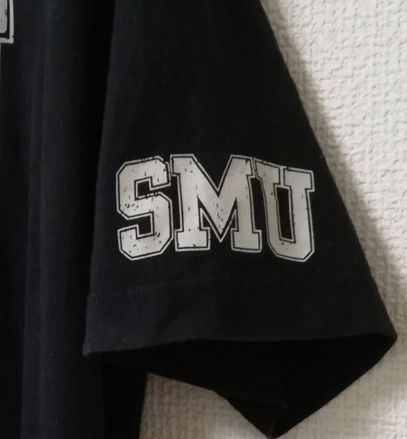 ユニクロ 半袖Tシャツ SMUのログあり ブラック L メンズ < 男性ファッション  ユニクロ 半袖Tシャツ SMUのログあり ブラック L メンズ < 男性ファッションの