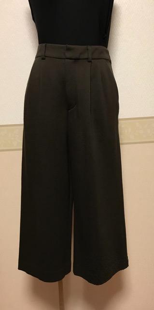 自由区 ワイドパンツ 茶 < 女性ファッション  自由区 ワイドパンツ 茶  < 女性ファッションの