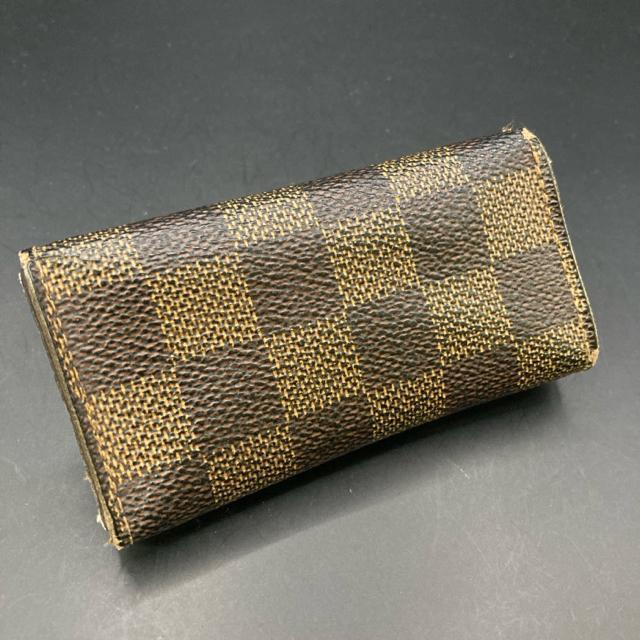 即決 LOUIS VUITTON ルイヴィトン ダミエ 4連 キーケース < ブランド  即決 LOUIS VUITTON ルイヴィトン ダミエ 4連 キーケース < ブランドの
