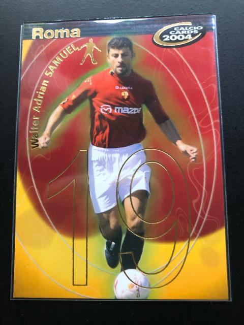 2004calcio PANINI/NO-139・ロ−マ・Walter Adrian・SAMUEL < トレーディングカード  2004calcio PANINI/NO-139・ロ−マ・Walter Adrian・SAMUEL  < トレーディングカードの
