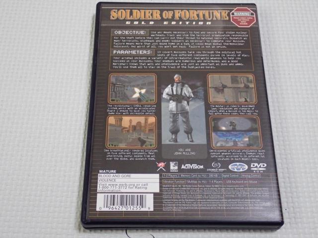 PS2SOLDIER OF FORTUNE GOLD EDITION CO kĔ  Q[{/\tg 