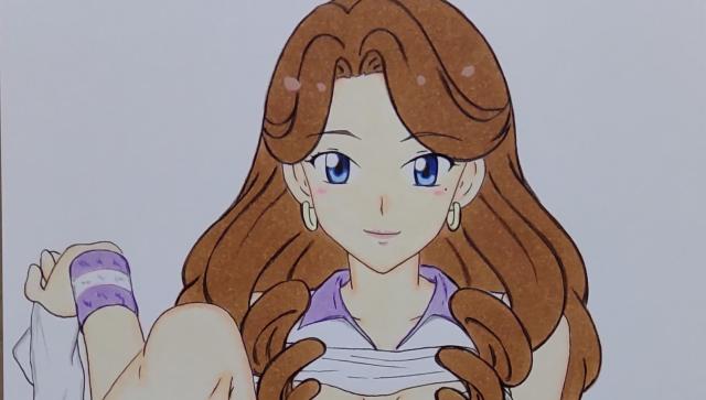 自作イラスト/アイカツ!光石織姫/テニスウェア/アンスコ/下着 < アニメ/コミック/キャラクター  自作イラスト/アイカツ!光石織姫/テニスウェア/アンスコ/下着 < アニメ/コミック/キャラクターの