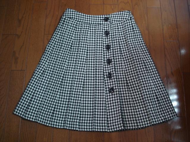 ★anysis エニィシィス 千鳥柄プリーツデザインスカート★超激安! < ブランド ★anysis エニィシィス 千鳥柄プリーツデザインスカート★超激安! < ブランドの