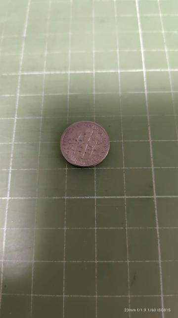 アメリカ10セント硬貨(1987D)♪ < ホビー アメリカ10セント硬貨(1987D)♪ < ホビーの