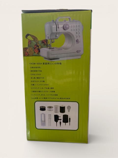 コンパクト多機能家庭用ミシン YASM-505A 12種ステッチ 低速高速切替 初心者向けコンパクト設計 軽量 静音 < ペット/手芸/園芸 コンパクト多機能家庭用ミシン YASM-505A 12種ステッチ 低速高速切替 初心者向けコンパクト設計 軽量 静音 < ペット/手芸/園芸の
