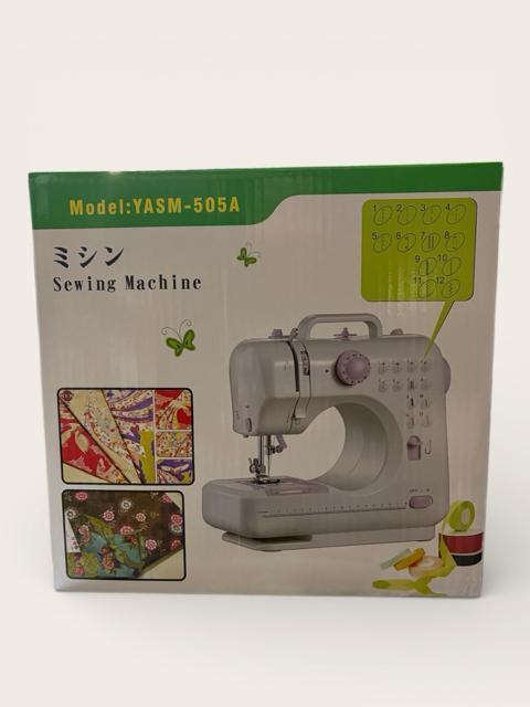 コンパクト多機能家庭用ミシン YASM-505A 12種ステッチ 低速高速切替 初心者向けコンパクト設計 軽量 静音 < ペット/手芸/園芸 コンパクト多機能家庭用ミシン YASM-505A 12種ステッチ 低速高速切替 初心者向けコンパクト設計 軽量 静音 < ペット/手芸/園芸の