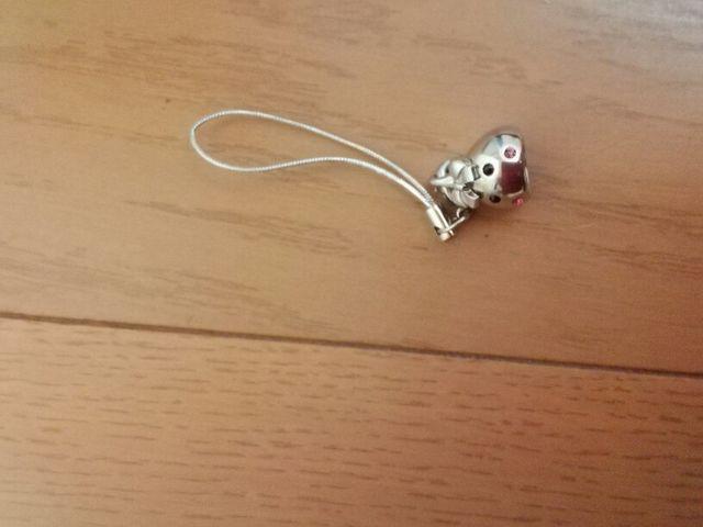 ポっペちゃんストラップ 銀 < ホビー  ポっペちゃんストラップ 銀 < ホビーの