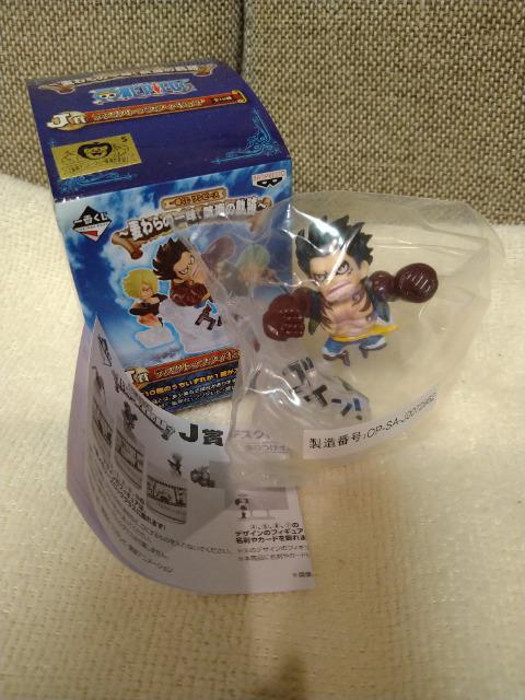 未開封 ワンピース一番くじJ賞 デスクトップフィギュア ルフィ ギア4 < アニメ/コミック/キャラクター 未開封 ワンピース一番くじJ賞 デスクトップフィギュア ルフィ ギア4 < アニメ/コミック/キャラクターの