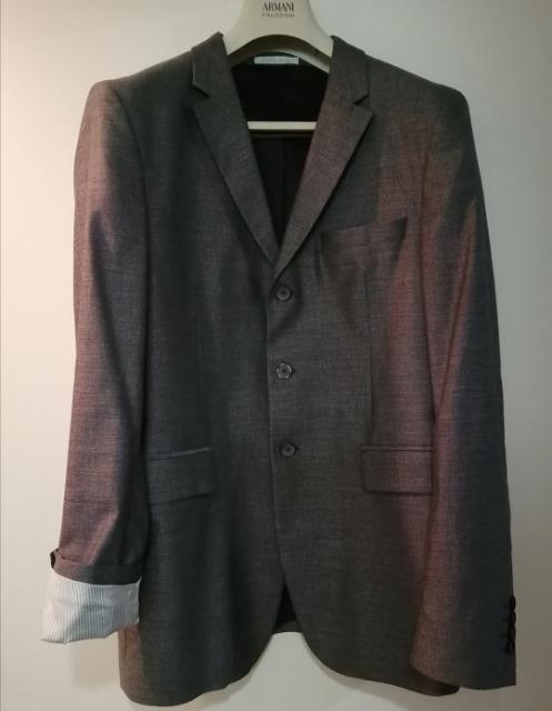 特価★ザラスーツジャケットアウターフォーマル通勤グレー未使用に近いテーラードジャケット早い者勝ち大活躍上品 < 男性ファッション  特価★ザラスーツジャケットアウターフォーマル通勤グレー未使用に近いテーラードジャケット早い者勝ち大活躍上品 < 男性ファッションの