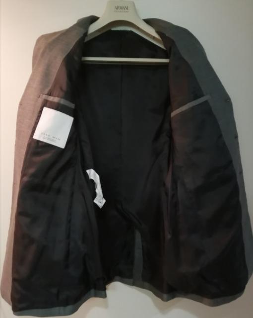 特価★ザラスーツジャケットアウターフォーマル通勤グレー未使用に近いテーラードジャケット早い者勝ち大活躍上品 < 男性ファッション  特価★ザラスーツジャケットアウターフォーマル通勤グレー未使用に近いテーラードジャケット早い者勝ち大活躍上品 < 男性ファッションの