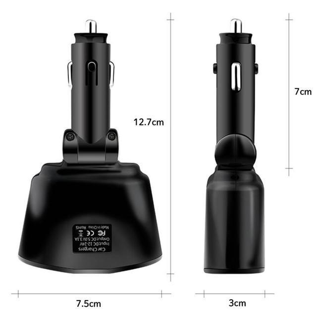 訳あり シガーソケット 2連 増設 USB 変換アダプタ 車載 12V 24V iphone 充電器 電圧 急速充電 3.1A < 自動車/バイク 訳あり シガーソケット 2連 増設 USB 変換アダプタ 車載 12V 24V iphone 充電器 電圧 急速充電 3.1A < 自動車/バイク