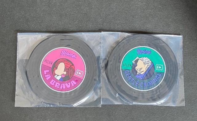 僕のヒーローアカデミア☆ヒロアカジェントル×ラブラバレコード型ラバーコースター2個セット < アニメ/コミック/キャラクター 僕のヒーローアカデミア☆ヒロアカジェントル×ラブラバレコード型ラバーコースター2個セット < アニメ/コミック/キャラクターの