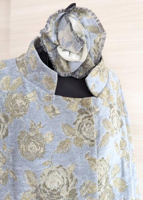 4298SHIZUKA KOMURO/コムロシズカ/シズカコムロ/シヅカコムロ/コムロシヅカ/花柄ジャケット/コート/コサージュ付 < ブランド 4298SHIZUKA KOMURO/コムロシズカ/シズカコムロ/シヅカコムロ/コムロシヅカ/花柄ジャケット/コート/コサージュ付 < ブランドの