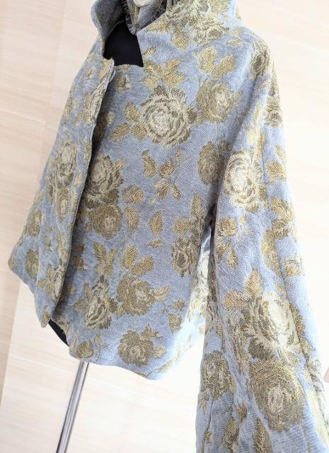 4298SHIZUKA KOMURO/コムロシズカ/シズカコムロ/シヅカコムロ/コムロシヅカ/花柄ジャケット/コート/コサージュ付 < ブランド 4298SHIZUKA KOMURO/コムロシズカ/シズカコムロ/シヅカコムロ/コムロシヅカ/花柄ジャケット/コート/コサージュ付 < ブランドの