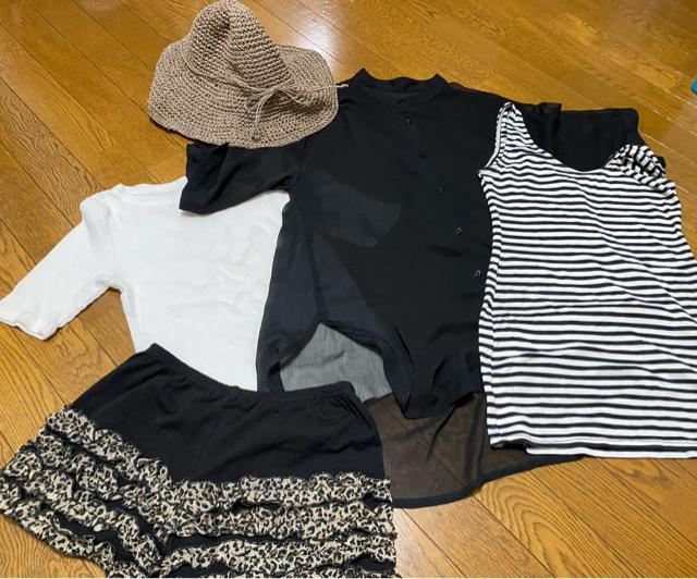 夏物5点セット☆まとめ売り☆中古 < 女性ファッション  夏物5点セット☆まとめ売り☆中古 < 女性ファッションの