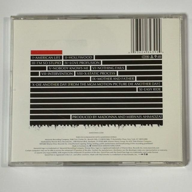 MADONNA / American Life < CD/DVD/ビデオ  MADONNA / American Life < CD/DVD/ビデオの