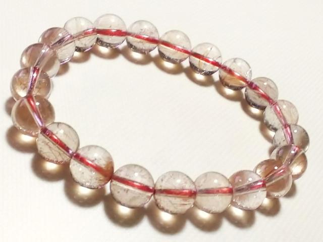 天然石★レッドルチル 8mm ブレス < 女性アクセサリー/時計 天然石★レッドルチル 8mm ブレス < 女性アクセサリー/時計の