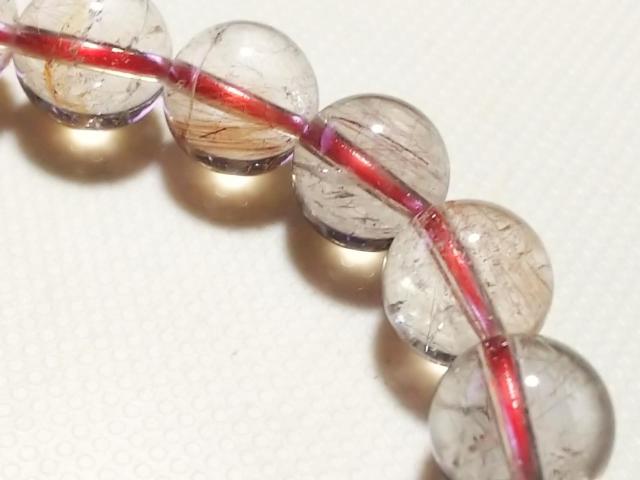 天然石★レッドルチル 8mm ブレス < 女性アクセサリー/時計 天然石★レッドルチル 8mm ブレス < 女性アクセサリー/時計の